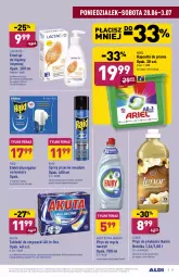 Gazetka promocyjna Aldi - Gazetka - ważna od 03.07 do 03.07.2021 - strona 19 - produkty: Emulsja, Por, Do mycia naczyń, Lactacyd, Tablet, Płyn do mycia naczyń, Tera, Płyn do płukania, Fairy, Płyn do mycia, Zmywarki, Ariel, Kapsułki do prania, Tabletki do zmywarki, Lenor, Fa