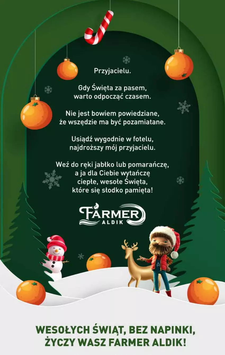 Gazetka promocyjna Aldi - Farmer ALDIK poleca świeże owoce i warzywa - ważna 16.12 do 24.12.2024 - strona 9 - produkty: Fa, Fotel, Mięta