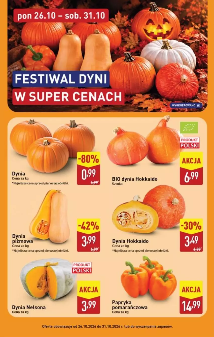 Gazetka promocyjna Aldi - Pełna oferta - ważna 26.10 do 31.10.2026 - strona 8 - produkty: Fa, LG, Papryka