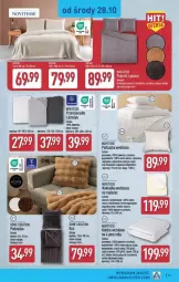 Gazetka promocyjna Aldi - Pełna oferta - Gazetka - ważna od 31.10 do 31.10.2026 - strona 35 - produkty: Por, Koc, Kołdra, Poszewka, Nakładka wełniana na materac, Materac, Prześcieradło, Tera, Wełna, Waga, Poduszka, LG, Fa