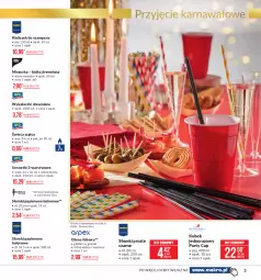 Gazetka promocyjna Makro - [Oferta promocyjna] Artykuły przemysłowe - Gazetka - ważna od 25.01 do 25.01.2021 - strona 3 - produkty: Ser, Papier, Miseczka, Serwetki, Szpic, Kubek, Kieliszek, Obrus