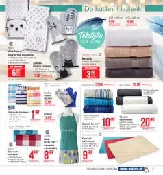 Gazetka promocyjna Makro - [Oferta promocyjna] Artykuły przemysłowe - Gazetka - ważna od 25.01 do 25.01.2021 - strona 7 - produkty: Dywanik łazienkowy, Dywanik, Wełna, Ręcznik, Znicz, Dywan, Podkład, Fa