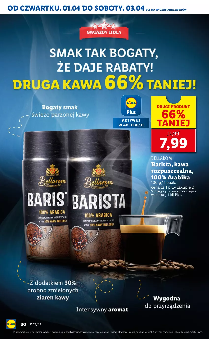 Gazetka promocyjna Lidl - GAZETKA - ważna 01.04 do 03.04.2021 - strona 30 - produkty: Bell, Bella, Kawa, Kawa rozpuszczalna