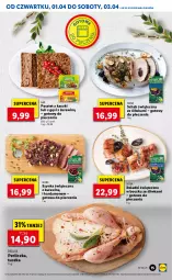 Gazetka promocyjna Lidl - GAZETKA - Gazetka - ważna od 03.04 do 03.04.2021 - strona 15 - produkty: Piec, Perliczka, Pasztet, Tusz, Szynka