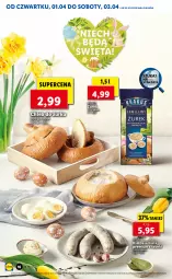 Gazetka promocyjna Lidl - GAZETKA - Gazetka - ważna od 03.04 do 03.04.2021 - strona 16 - produkty: Krakus, PIKOK, Kiełbasa biała, Chleb, Kiełbasa