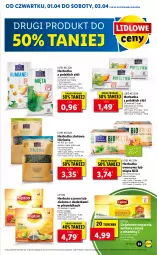 Gazetka promocyjna Lidl - GAZETKA - Gazetka - ważna od 03.04 do 03.04.2021 - strona 33 - produkty: Torebka, Rum, Herbata czarna, Lipton, Herbata, Mięta