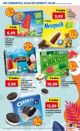 Gazetka promocyjna Lidl - GAZETKA - Gazetka - ważna od 03.04 do 03.04.2021 - strona 41 - produkty: Nesquik, Kaktus, Lody, Arbuz, Oreo, Nestlé, Milka