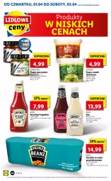 Gazetka promocyjna Lidl - GAZETKA - Gazetka - ważna od 03.04 do 03.04.2021 - strona 46 - produkty: Ketchup, Sos, Por, Mango, Heinz, Jarmuż, Fa