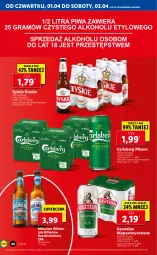 Gazetka promocyjna Lidl - GAZETKA - Gazetka - ważna od 03.04 do 03.04.2021 - strona 48 - produkty: Kasztelan, Tyskie, Carlsberg