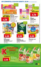 Gazetka promocyjna Lidl - GAZETKA - Gazetka - ważna od 03.04 do 03.04.2021 - strona 53 - produkty: HiPP, Ryż, Mus, BoboVita, Owsianka, Tonik, Aronia, Dzieci, Baton, Kubuś, Psi Patrol