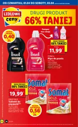 Gazetka promocyjna Lidl - GAZETKA - Gazetka - ważna od 03.04 do 03.04.2021 - strona 58 - produkty: Płyn do prania, Somat gold, Tablet, Somat, Perwoll, Zmywarki, Tabletki do zmywarki