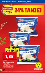 Gazetka promocyjna Lidl - GAZETKA - Gazetka - ważna od 03.04 do 03.04.2021 - strona 6 - produkty: Mozzarella, Ser, Lovi