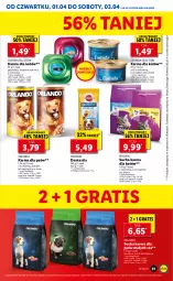 Gazetka promocyjna Lidl - GAZETKA - Gazetka - ważna od 03.04 do 03.04.2021 - strona 61 - produkty: Kurczak, Sos, Por, Mus, Gra, Ryba, Whiskas, Galaretka, Gala, Pedigree, Sucha karma