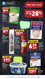 Gazetka promocyjna Aldi - Pełny katalog - Gazetka - ważna od 08.10 do 08.10.2022 - strona 13 - produkty: Kurczak, Mus, Salami, Kiełbasa krakowska, Kiełbasa szynkowa, Lodówka, Szynka, Szynka delikatesowa, Olej, Kiełbasa, Mięso