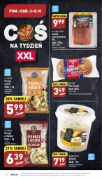 Gazetka promocyjna Aldi - Pełny katalog - Gazetka - ważna od 08.10 do 08.10.2022 - strona 16 - produkty: Sałatka, Pierogi, Ser, Hamburger, Sałat, Szynka, Sezam, Burger, Dan Cake