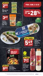 Gazetka promocyjna Aldi - Pełny katalog - Gazetka - ważna od 08.10 do 08.10.2022 - strona 17 - produkty: Kurczak, Ketchup, Sos, Por, Flaki, Danie gotowe