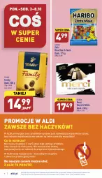 Gazetka promocyjna Aldi - Pełny katalog - Gazetka - ważna od 08.10 do 08.10.2022 - strona 8 - produkty: Tchibo, Mus, Gra, Kawa mielona, Kawa, O nas, Lack, Tchibo Family, Haczyk, Haribo, Merci, Fa