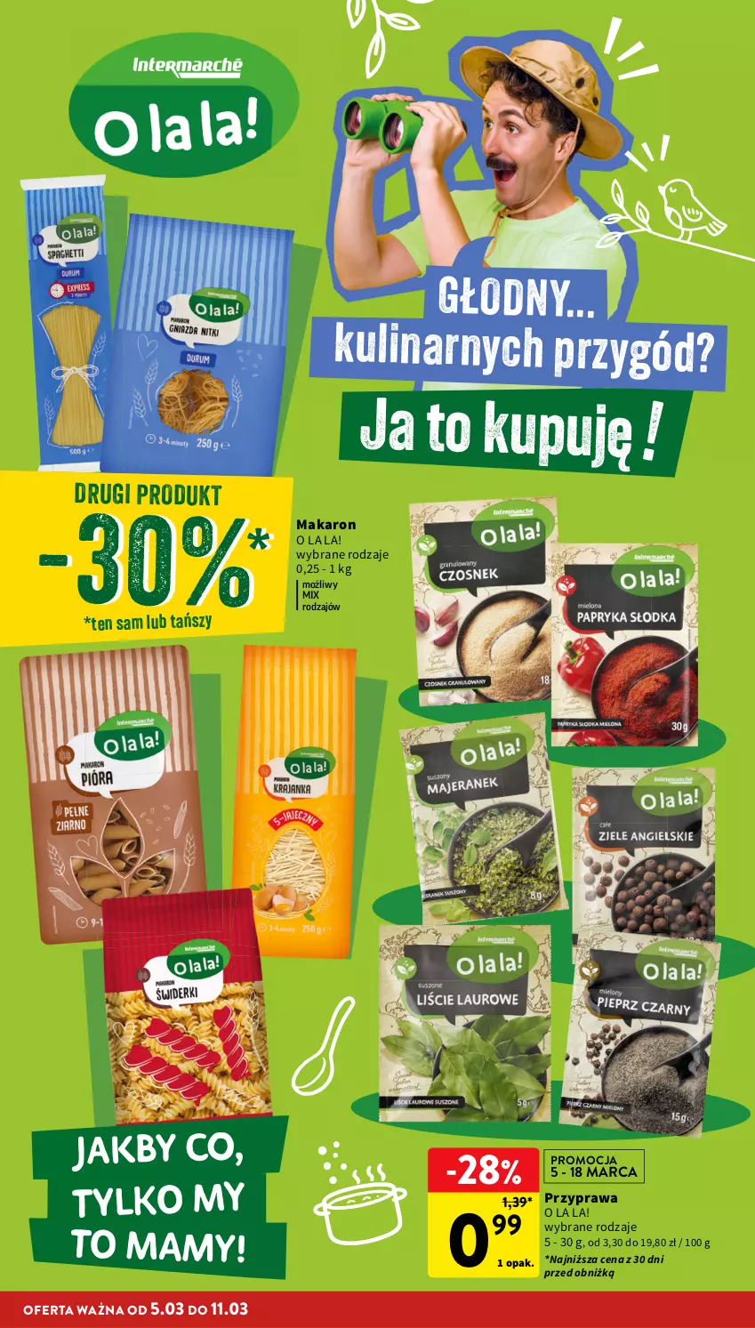 Gazetka promocyjna Intermarche - Gazetka promocyjna - ważna 05.03 do 11.03.2026 - strona 30 - produkty: Makaron