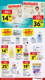 Gazetka promocyjna Intermarche - Gazetka promocyjna - Gazetka - ważna od 11.03 do 11.03.2026 - strona 37 - produkty: Płyn do prania, Patyczki kosmetyczne, Płyn do kąpieli, Lovela, Proszek do prania, Odplamiacz, Huggies, Chusteczki, Płatki kosmetyczne, Dzieci, Vanish, Nivea Baby, Kindii, Nivea, Fa