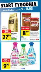 Gazetka promocyjna Intermarche - Gazetka promocyjna - Gazetka - ważna od 11.03 do 11.03.2026 - strona 43 - produkty: Kurczak, Warzywa, Sos, Kawa mielona, Kawa, Płyn do płukania, Mocca Fix Gold, Pudliszki, Bigos, Flaki, Woseba, Flaki wołowe, Klopsiki