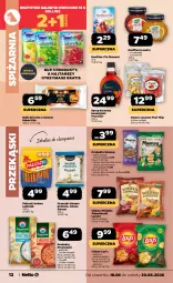 Gazetka promocyjna Netto - Od Czwartku - Gazetka - ważna od 20.06 do 20.06.2026 - strona 12 - produkty: Ser, Ryż, Lajkonik, Gra, Orzeszki, Papryka, Chipsy, Diamant, Chrupki, Wafle, Konfitura, Pizza, Przysnacki, Syrop, Lorenz, Owoce, Orzeszki ziemne, Lay’s, Owoce suszone