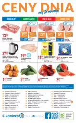 Gazetka promocyjna E Leclerc - Gazetka - ważna od 16.07 do 16.07.2022 - strona 20 - produkty: Mozzarella, Glazura, Top, Sos, Ser, Por, Czajnik, Szal, Kosz, Ziemniaki, Lipton, Sport, Boczek, Mintaj, Arbuz, Grunt, Herbata, Lazur, Nektar, Boczek wieprzowy