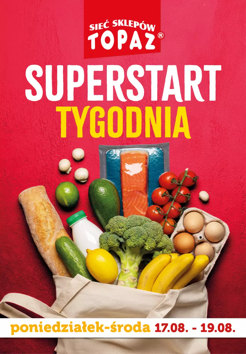 Gazetka promocyjna Topaz - Gazetka - ważna 17.08 do 19.08.2026 - strona 1 - produkty: Top