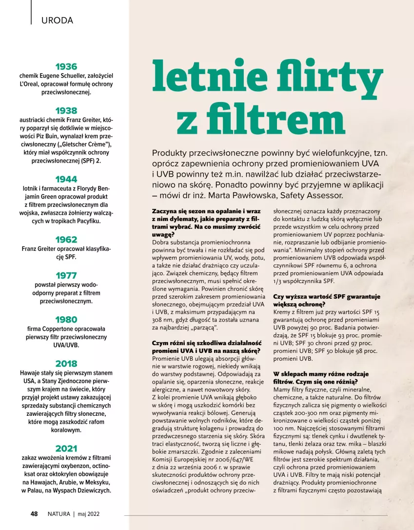 Gazetka promocyjna Drogerie Natura - Gazetka Drogerie Natura - ważna 01.05 do 30.06.2022 - strona 48 - produkty: Cynk, Fa, Gra, Kolagen, Mars, Mus, Por, Rum, Stek, Top