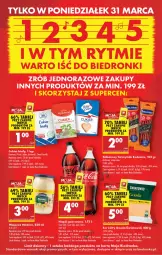 Gazetka promocyjna Biedronka - Od Poniedziałku - Gazetka - ważna od 05.04 do 05.04.2025 - strona 2 - produkty: Majonez, Ser, Koc, Cukier, Królewski, Diamant, Coca-Cola, Tarczyński, Napój gazowany, Kabanos, Gouda, Napój, Fa