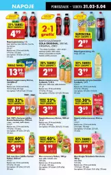 Gazetka promocyjna Biedronka - Od Poniedziałku - Gazetka - ważna od 05.04 do 05.04.2025 - strona 51 - produkty: Dawtona, Sok, Por, Mus, Gin, Gra, Lemoniada, Coca-Cola, Napoje, Napój gazowany, Tymbark, Fanta, Arbuz, Sprite, Napój, Mięta, Fa