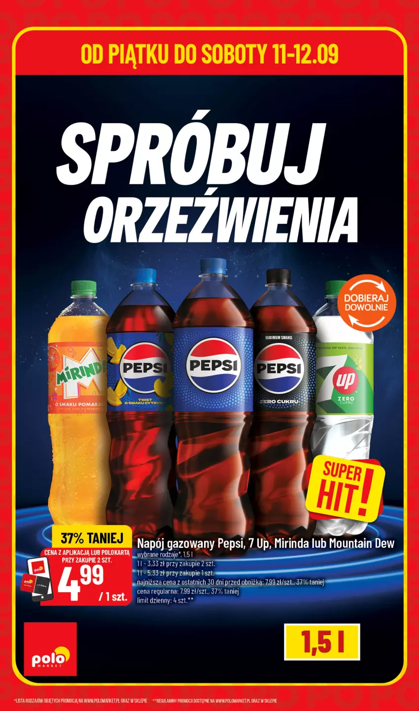 Gazetka promocyjna PoloMarket - Katalog Superhity - ważna 10.09 do 12.09.2026 - strona 6 - produkty: Napój, Napój gazowany, Pepsi