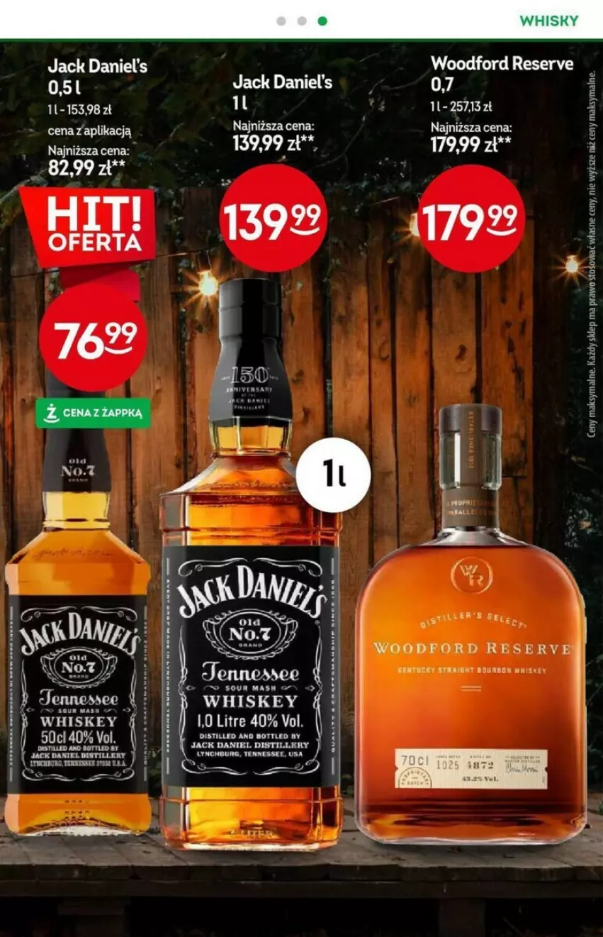 Gazetka promocyjna Żabka - ważna 30.04 do 28.05.2024 - strona 22 - produkty: Jack Daniel's, Whiskey