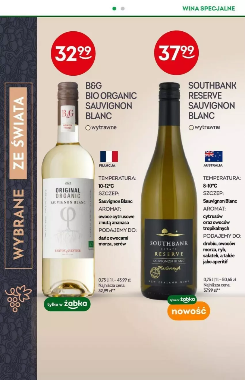 Gazetka promocyjna Żabka - ważna 30.04 do 28.05.2024 - strona 4 - produkty: Ananas, Owoce, Sałat, Sauvignon Blanc, Ser