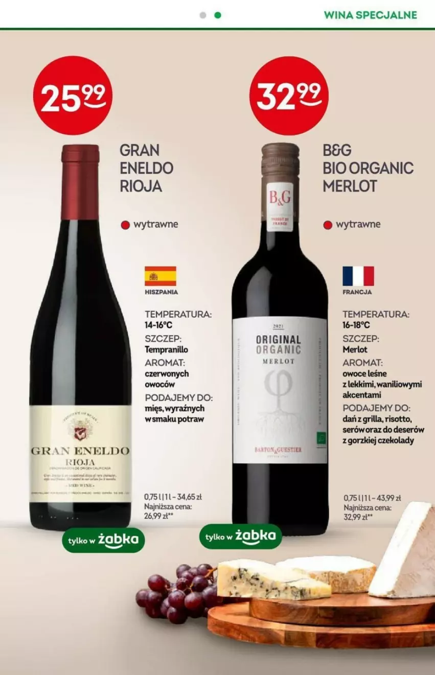 Gazetka promocyjna Żabka - ważna 30.04 do 28.05.2024 - strona 5 - produkty: Deser, Gin, Gra, Grill, Merlot, Owoce, Rioja, Ser