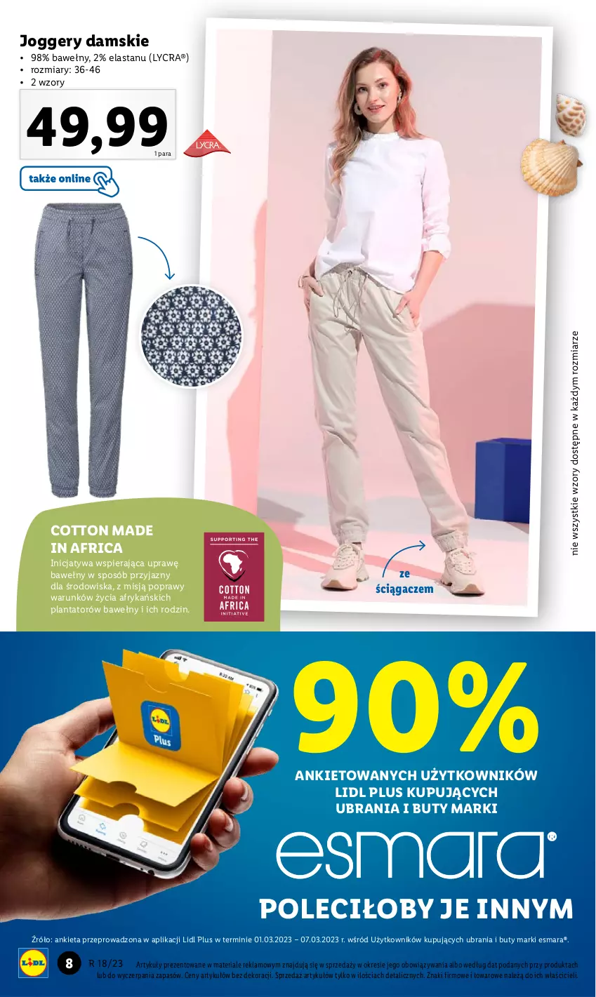 Gazetka promocyjna Lidl - GAZETKA - ważna 02.05 do 06.05.2023 - strona 10 - produkty: Buty, Ubrania