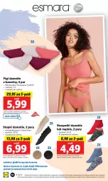 Gazetka promocyjna Lidl - GAZETKA - Gazetka - ważna od 06.05 do 06.05.2023 - strona 12 - produkty: Top, Ser, Karp, Skarpetki, Figi