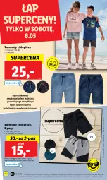 Gazetka promocyjna Lidl - GAZETKA - Gazetka - ważna od 06.05 do 06.05.2023 - strona 48 - produkty: Sok, Bermudy, Dres