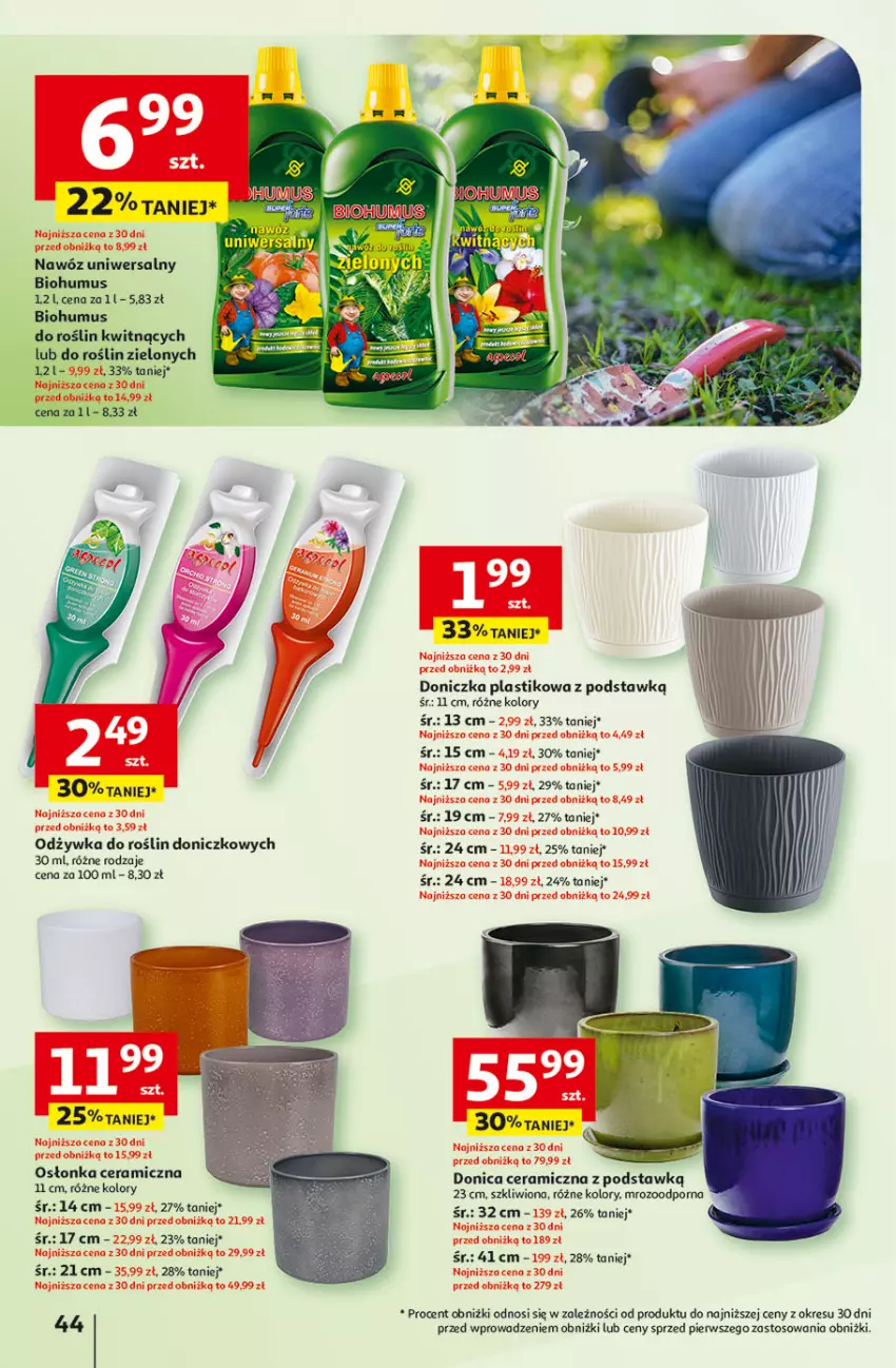 Gazetka promocyjna Auchan - Pewność Niskich Cen Hipermarket - ważna 27.02 do 05.03.2025 - strona 52 - produkty: Biohumus, Fa, Mus, Nawóz, Odżywka, Osłonka, Por