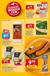 Gazetka promocyjna Auchan - Pewność Niskich Cen Hipermarket - Gazetka - ważna od 05.03 do 05.03.2025 - strona 17 - produkty: Kurczak, Pax, Mus, Parówki, Prosciutto, Kiełbasa z piersi kurczaka, Wella, Szynka, Morliny, Kiełbasa, Olewnik, Dania gotowe