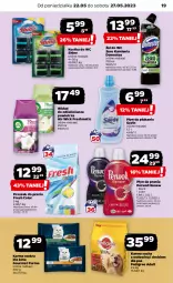 Gazetka promocyjna Netto - Artykuły spożywcze - Gazetka - ważna od 27.05 do 27.05.2023 - strona 19 - produkty: Płyn do prania, Domestos, Pur, Air Wick, Proszek do prania, Purina, Lack, Płyn do płukania, Kostka do wc, Perwoll, Pedigree