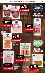 Gazetka promocyjna Netto - Artykuły spożywcze - Gazetka - ważna od 27.05 do 27.05.2023 - strona 7 - produkty: Salami, Szynka wieprzowa, Parówki, Parówki z szynki, Szynka, Pieprz, Frankfurterki, Kiełbasa, Kiełbasa śląska