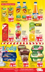 Gazetka promocyjna Kaufland - OFERTA TYGODNIA - Gazetka - ważna od 14.07 do 14.07.2021 - strona 16 - produkty: Goplana, Piec, Sok, Mus, Napoje, Lody, LANA, Leon, Fortuna, Grześki, Zielona Budka, Tymbark, Sok pomidorowy, Kubuś, Hortex