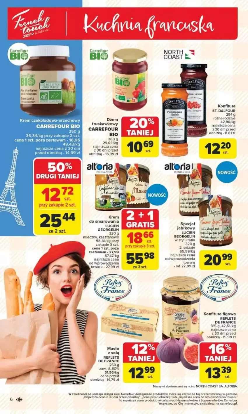 Gazetka promocyjna Carrefour - ważna 10.02 do 15.02.2025 - strona 56 - produkty: Dżem, Fa, Konfitura, Miecz