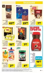 Gazetka promocyjna Carrefour - Gazetka - ważna od 15.02 do 15.02.2025 - strona 25 - produkty: Tchibo, Lubella, Ser, Gra, Inka, Kawa ziarnista, Bell, Kawa mielona, Kawa, Dilmah, Herbata czarna, Dżem, Owsianka, Lipton, Prima, Bella, Deser, Herbata, Herbapol, Fa