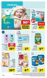 Gazetka promocyjna Carrefour - Gazetka - ważna od 15.02 do 15.02.2025 - strona 28 - produkty: HiPP, Ser, Gerber, Pampers, Sinlac, Chusteczki, Dzieci, Deser, Herbata, Nivea, Chusteczki nawilzane