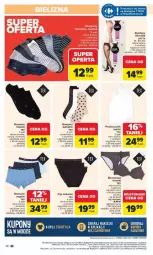 Gazetka promocyjna Carrefour - Gazetka - ważna od 15.02 do 15.02.2025 - strona 43 - produkty: Podkoszulek, Top, Ser, Biustonosz, Karp, Kosz, Rajstopy, Figi, Gatta, Bokserki