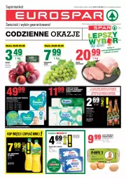 Gazetka promocyjna Spar - EuroSpar - Gazetka - ważna od 06.09 do 06.09.2023 - strona 1 - produkty: Kujawski, Rum, Gin, Jaja, Schab wieprzowy, Olej rzepakowy, Be Be, Wino, Masło, Olej, Jabłka