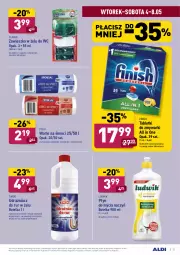 Gazetka promocyjna Aldi - Gazetka - ważna od 08.05 do 08.05.2021 - strona 21 - produkty: Ludwik, Do mycia naczyń, Finish, Tablet, Worki na śmieci, Clin, Płyn do mycia naczyń, Worki na śmiec, Płyn do mycia, Zmywarki, Tabletki do zmywarki