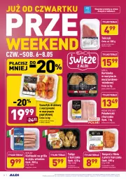 Gazetka promocyjna Aldi - Gazetka - ważna od 08.05 do 08.05.2021 - strona 24 - produkty: Kurczak, Warzywa, Por, Mus, Stek, Mięsne specjały, Lodówka, Tera, Polędwiczki z kurczaka, Morliny, Tuńczyk, Grill