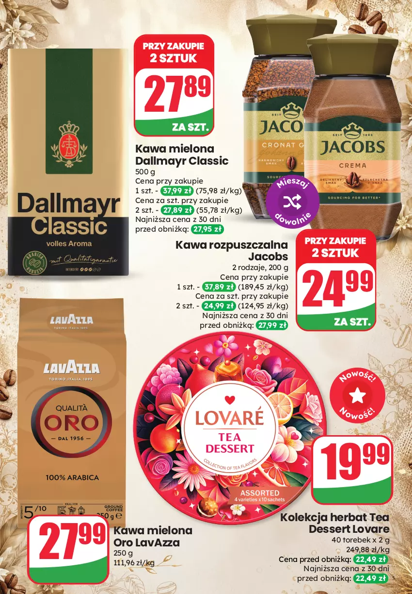 Gazetka promocyjna Dino - Katalog - Dzień Mamy 2026 - ważna 22.05 do 26.05.2026 - strona 5 - produkty: Dallmayr, Jacobs, Kawa, Kawa mielona, Kawa rozpuszczalna, Lavazza, Ser